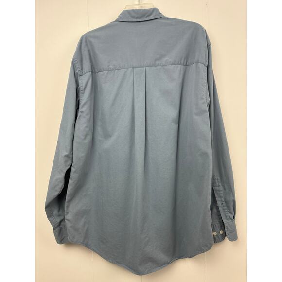 Men's Field Gear Long sleeve Blue Shirt, Sized M - Picture 6 of 8